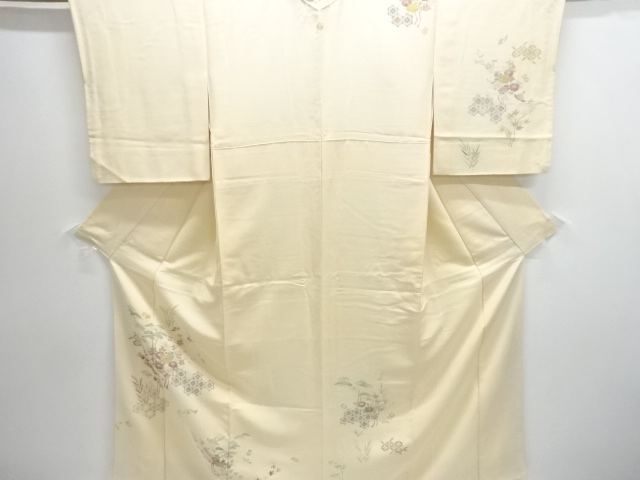 JAPANESE KIMONO / HOMONGI / FLOWER & TREASURES